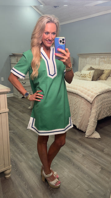 The Charming Detailed Hem Line Dress
