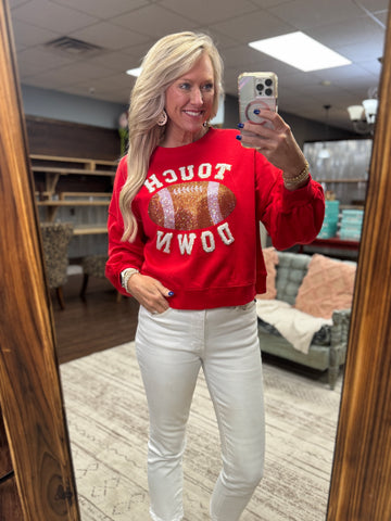Touch Down Football Sweatshirt