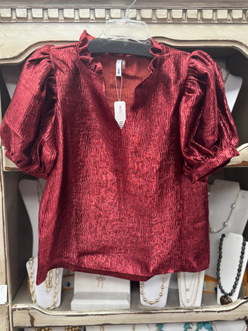Romantic Shimmering Top