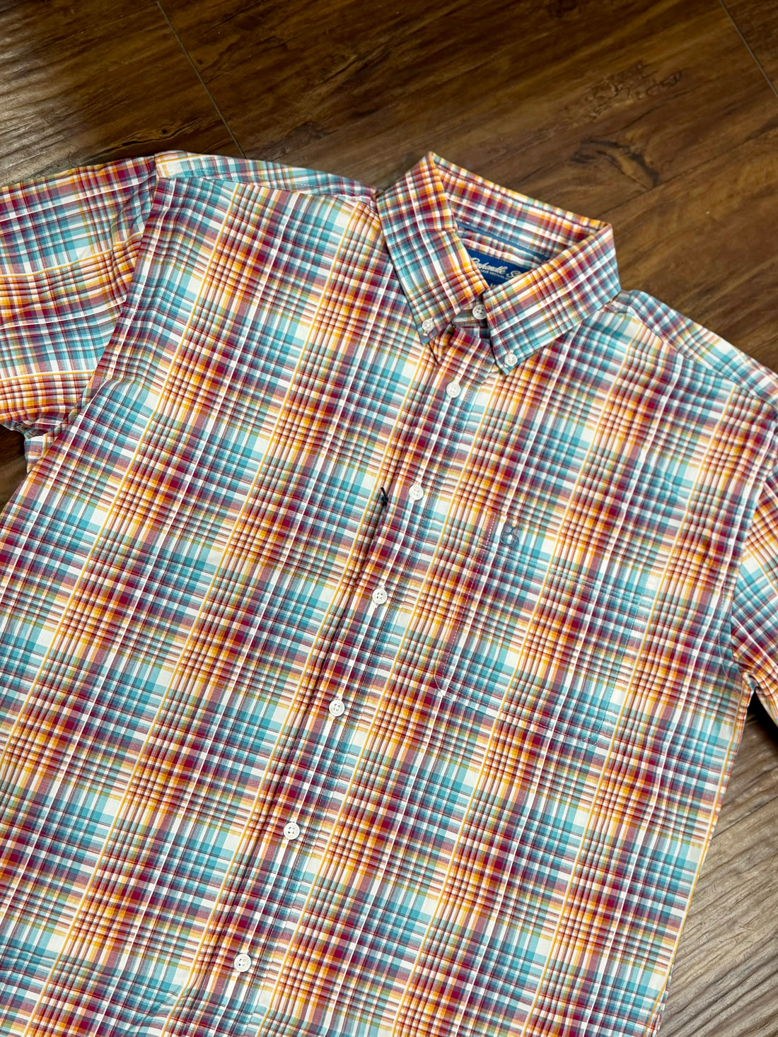 Men's Multi Plaid Button Down