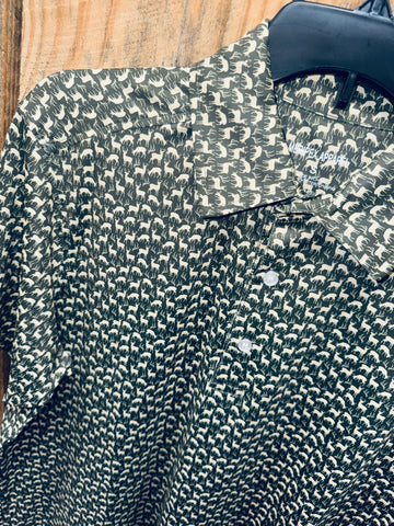 Men's Trophy Buck Print Polo