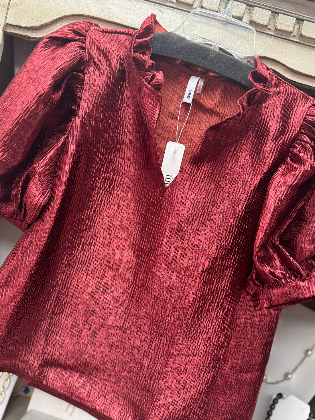 Romantic Shimmering Top