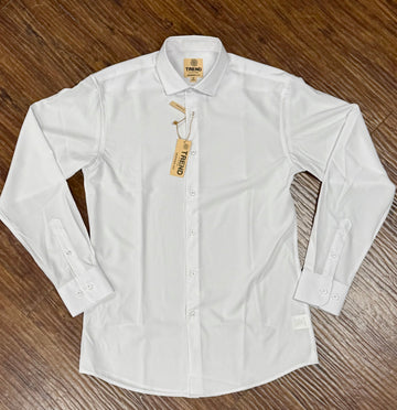 F/X Fusion L/S Modern Fit White Shirt