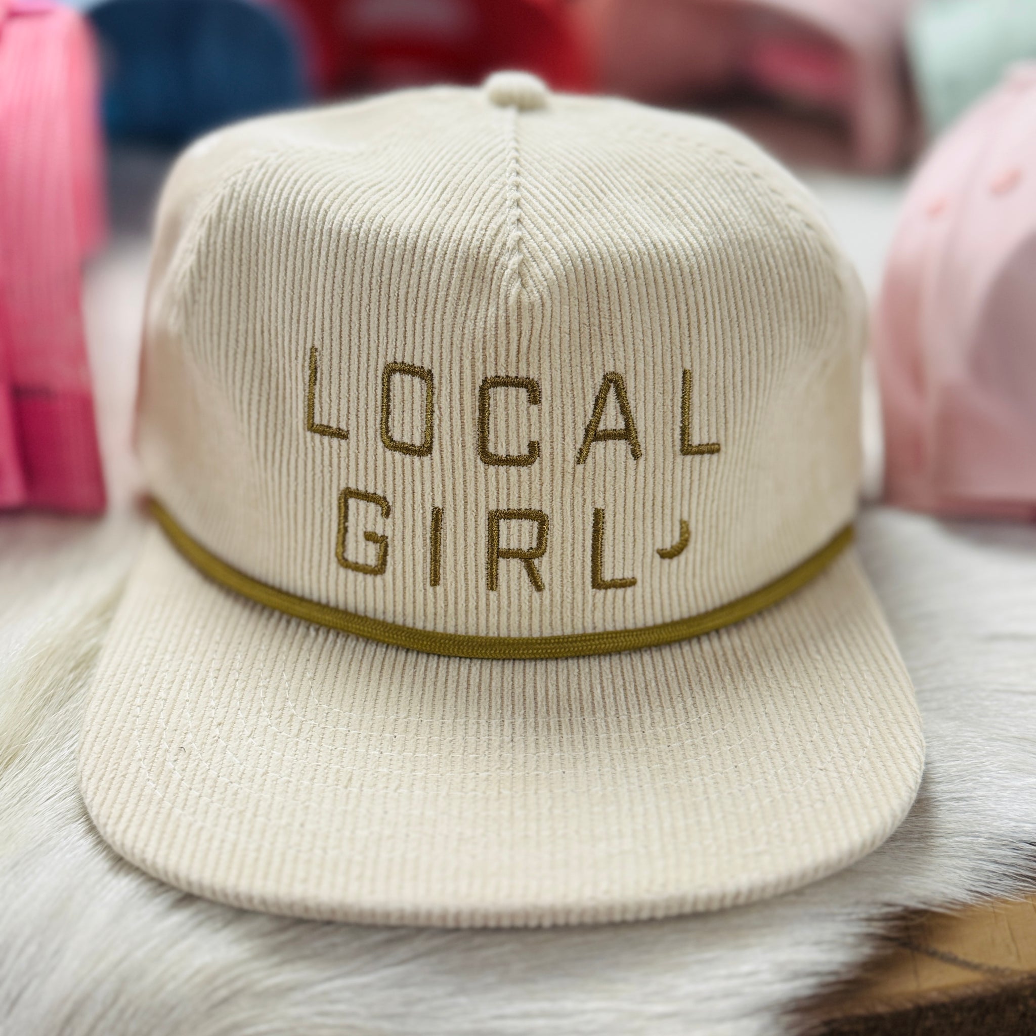 Local Girl Corduroy Hat