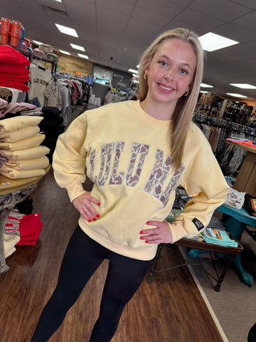 LuLu Mac Sweatshirt | Butter | Camo