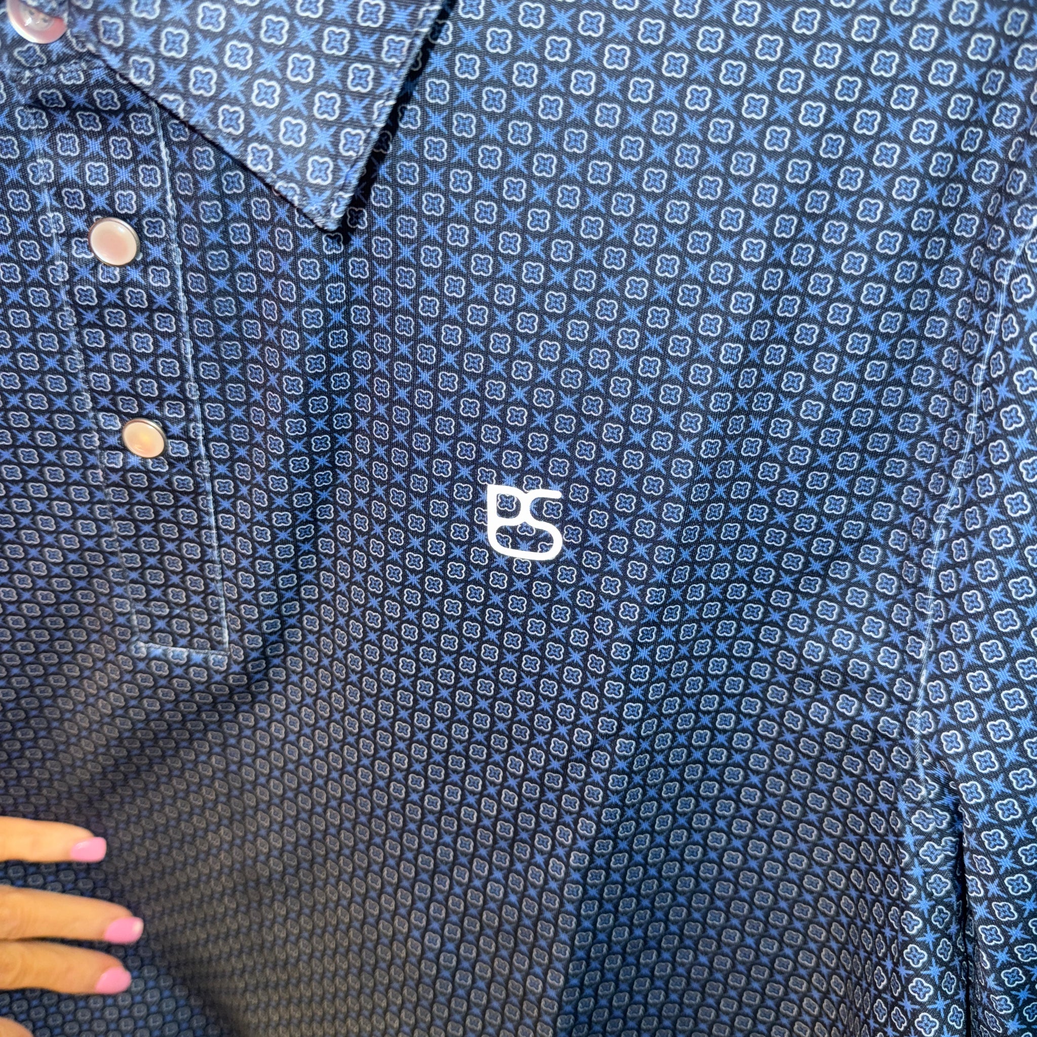 Men's Snap Polo