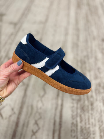 Corky's Calm Down Sneaker - Navy