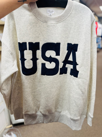 "USA" Oversized Sweatshirt