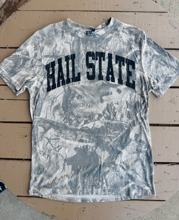 "Hail State" Light Woods Camo T-Shirt