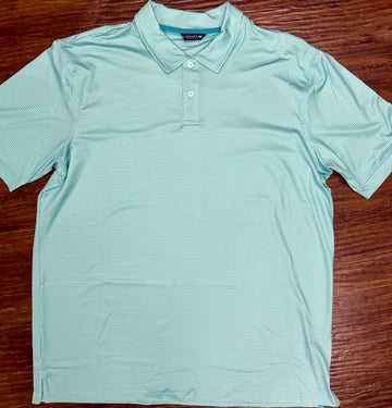 Performance Chalk Striped Polo Shirt