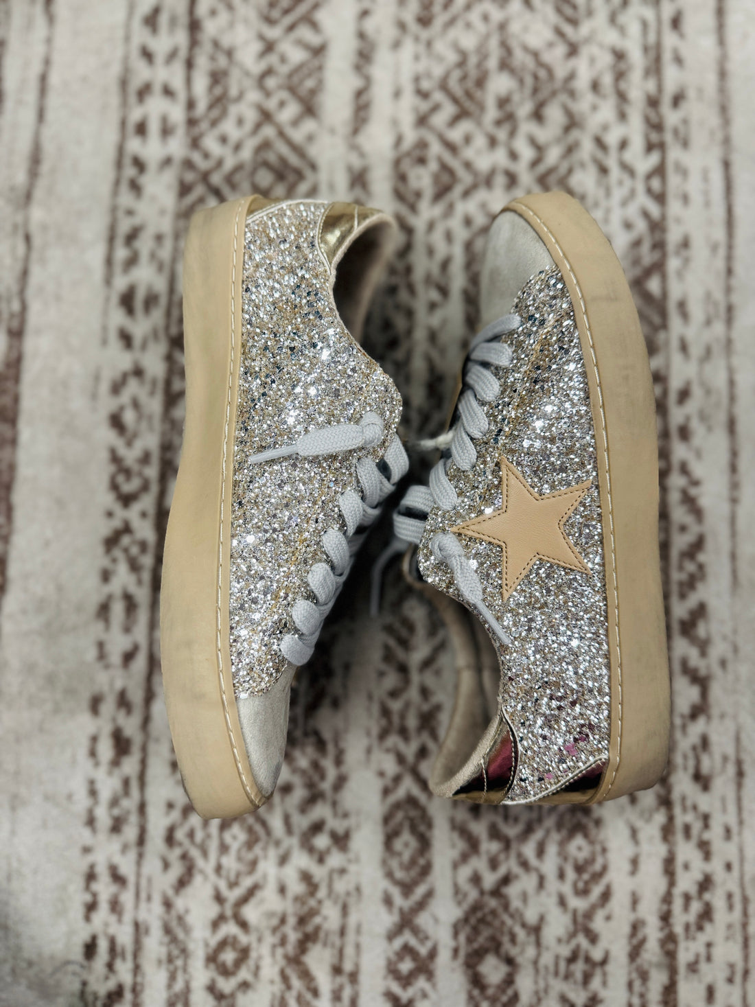 ShuShop Paula Sneakers - Sterling Glitter
