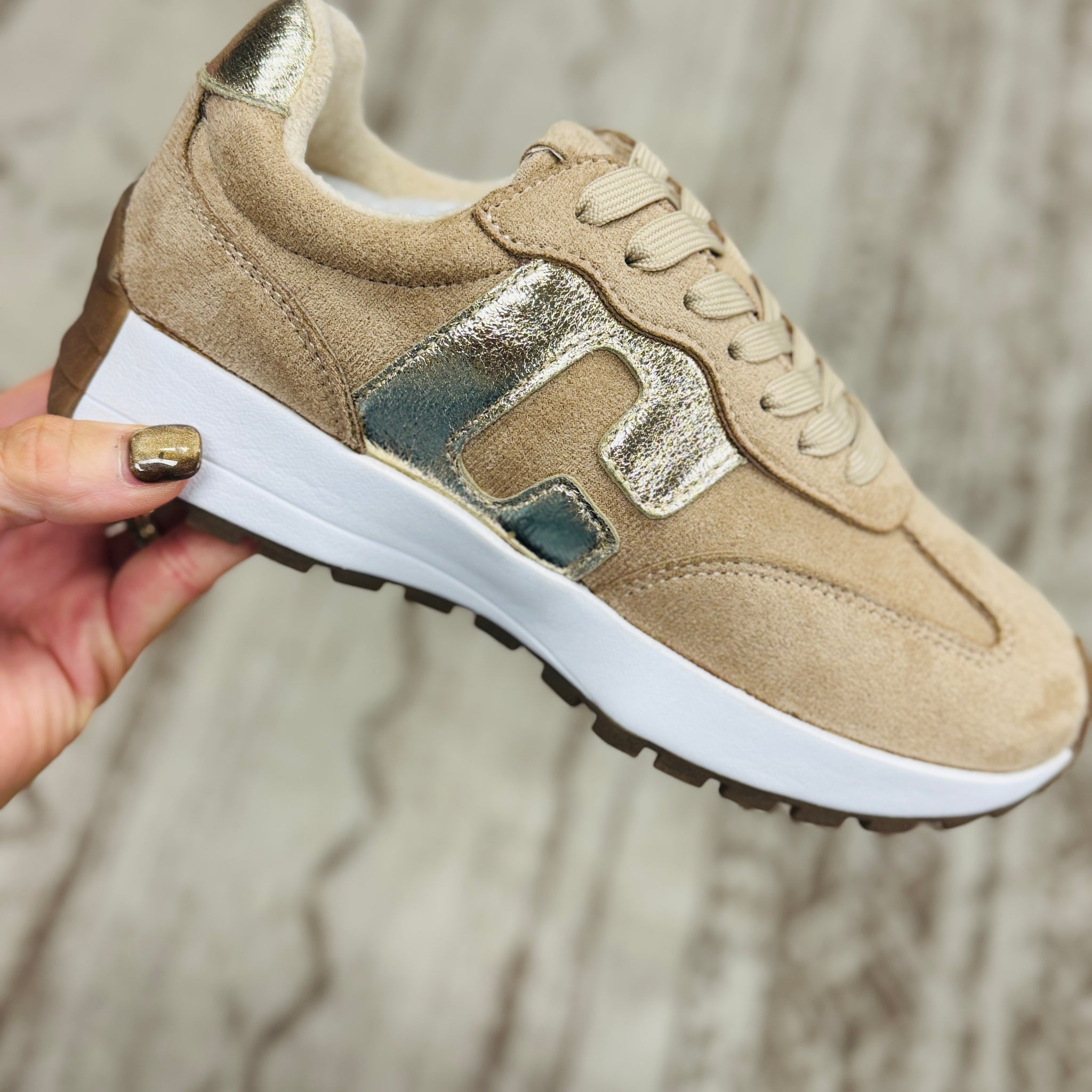 Corky's | No Prob | Camel Faux Suede