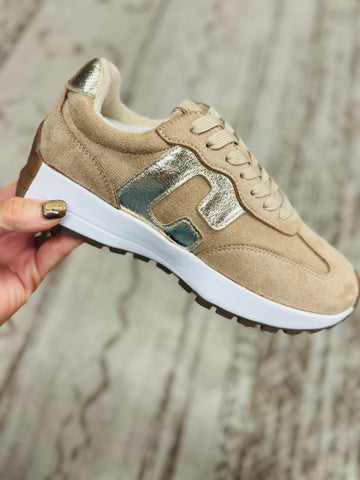 Corky's | No Prob | Camel Faux Suede