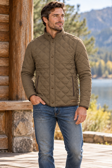 Diamond Quilted Jacket