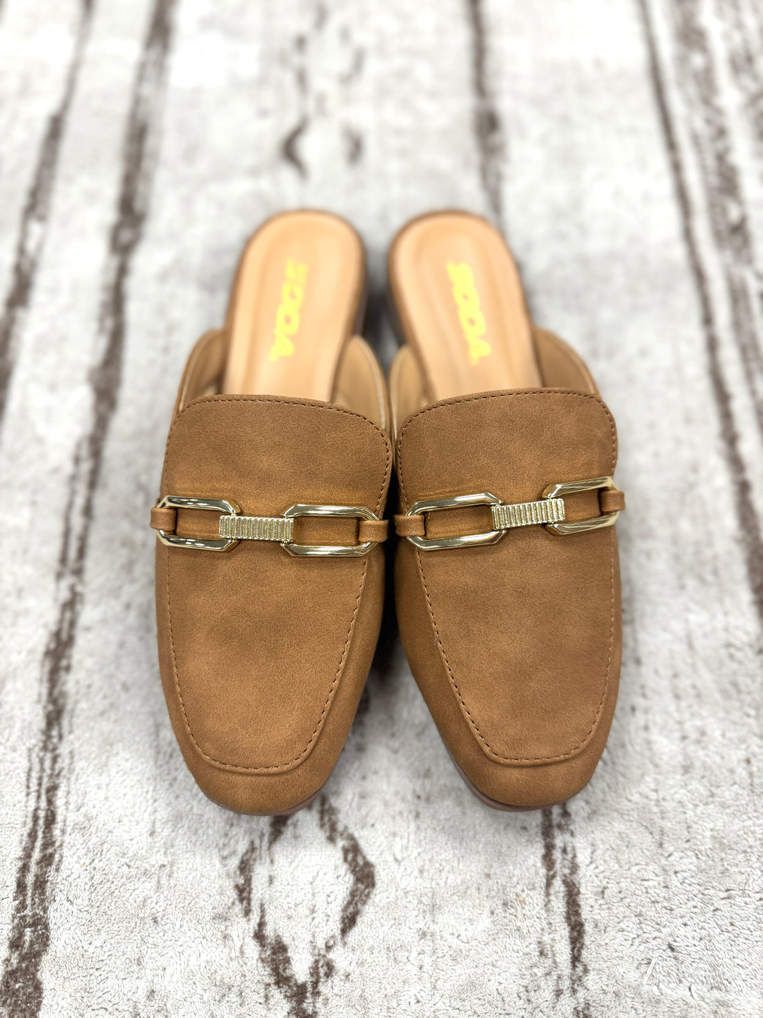 "Eleanor" Suede Toe Slip-On Shoe