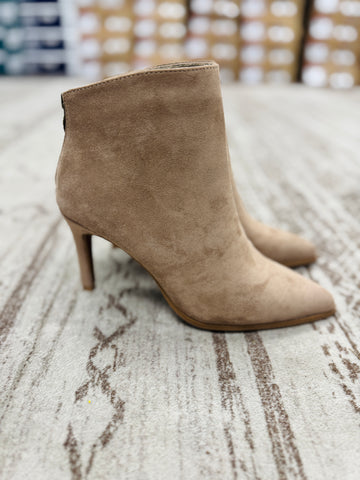 Pierre Dumas Thea-2 Suede Boot Heel