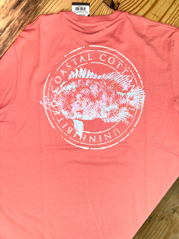 Coastal Cotton Coral Tripletail T-Shirt