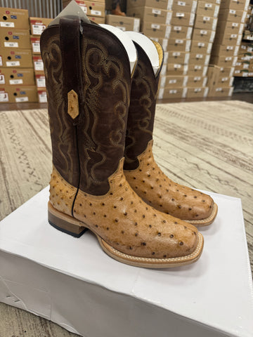 Cowtown Boot Q6077 Ostrich Rustic