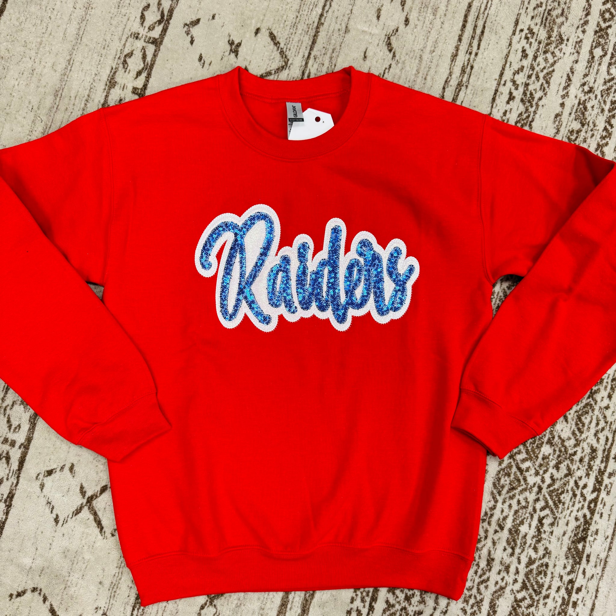 "Raiders" Sequin Sweatshirt