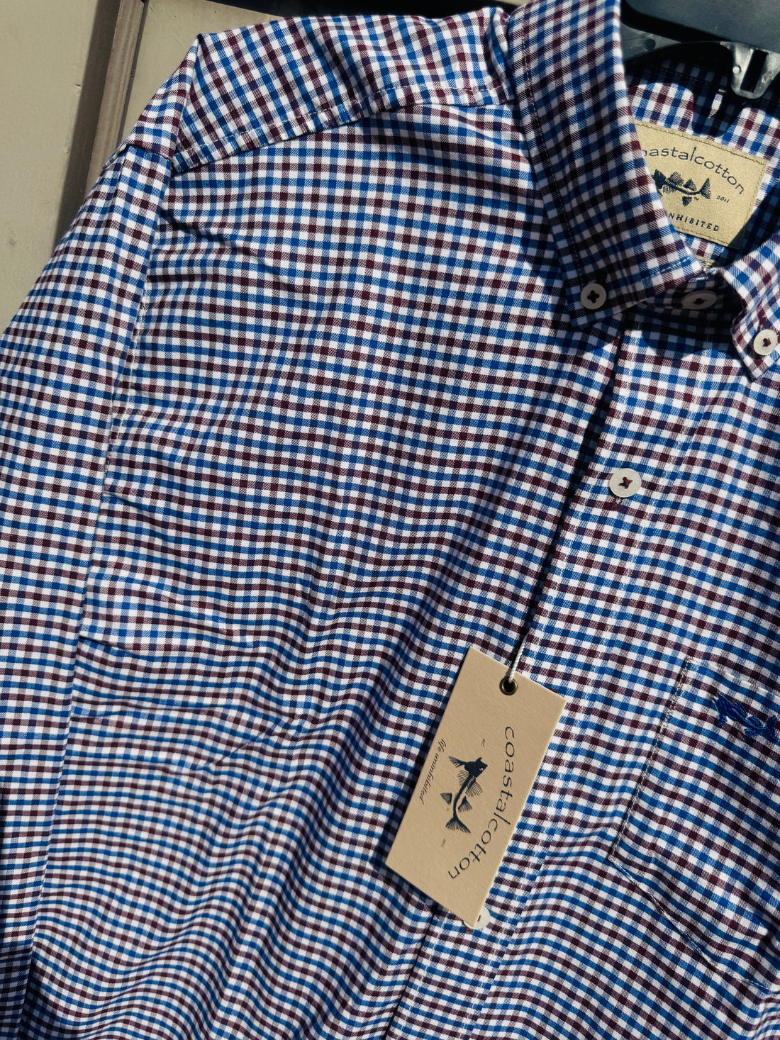 Coastal Cotton Pacific Gingham Button Down