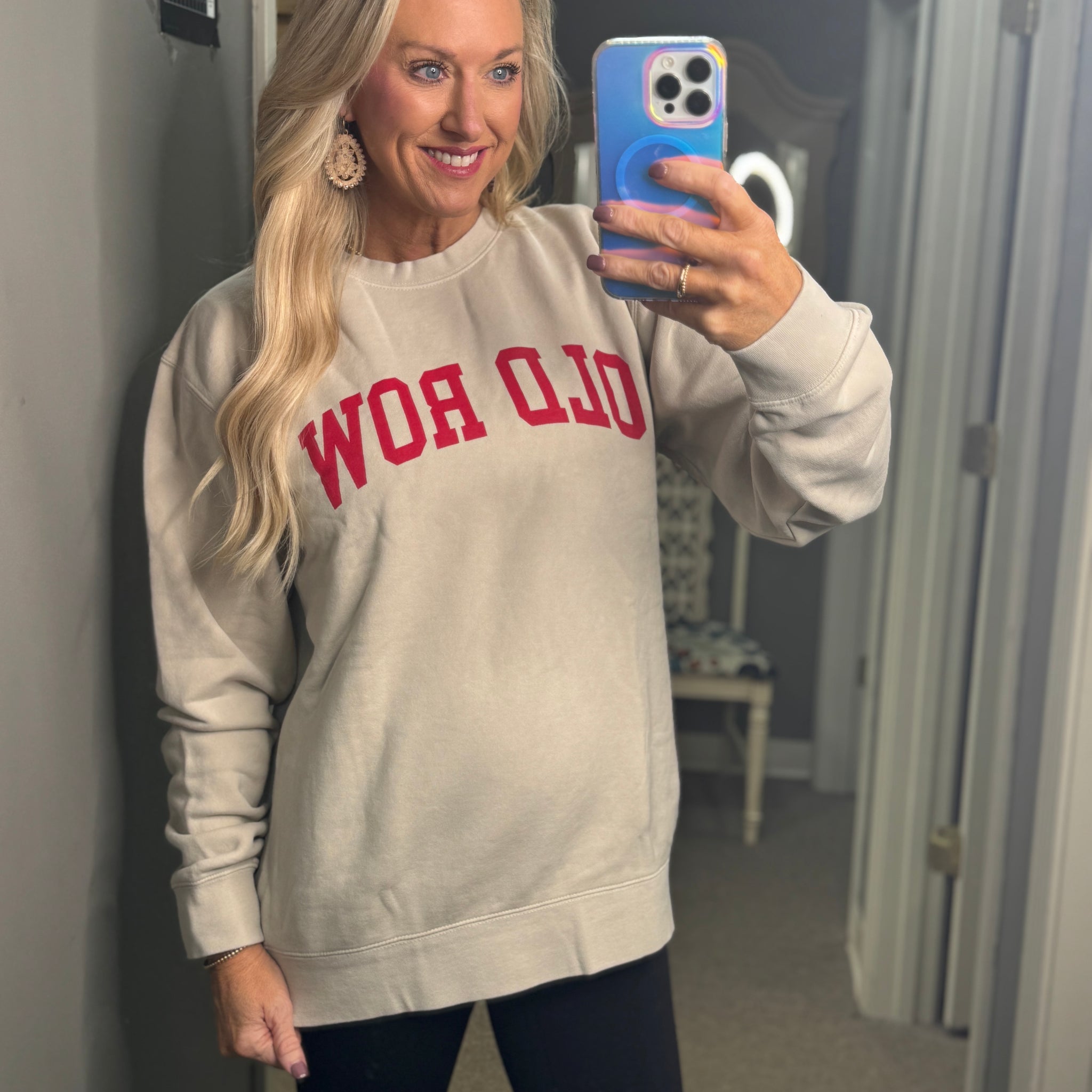 Old Row Pigment Dyed Crewneck