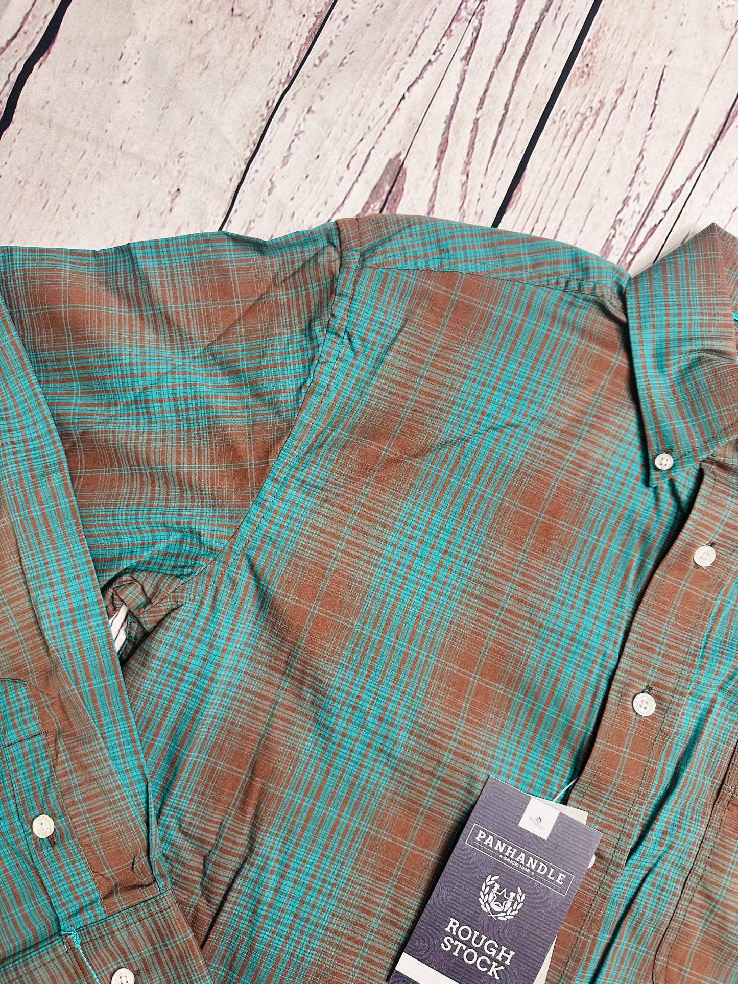 Men's L/S Plaid Button Down Shirt