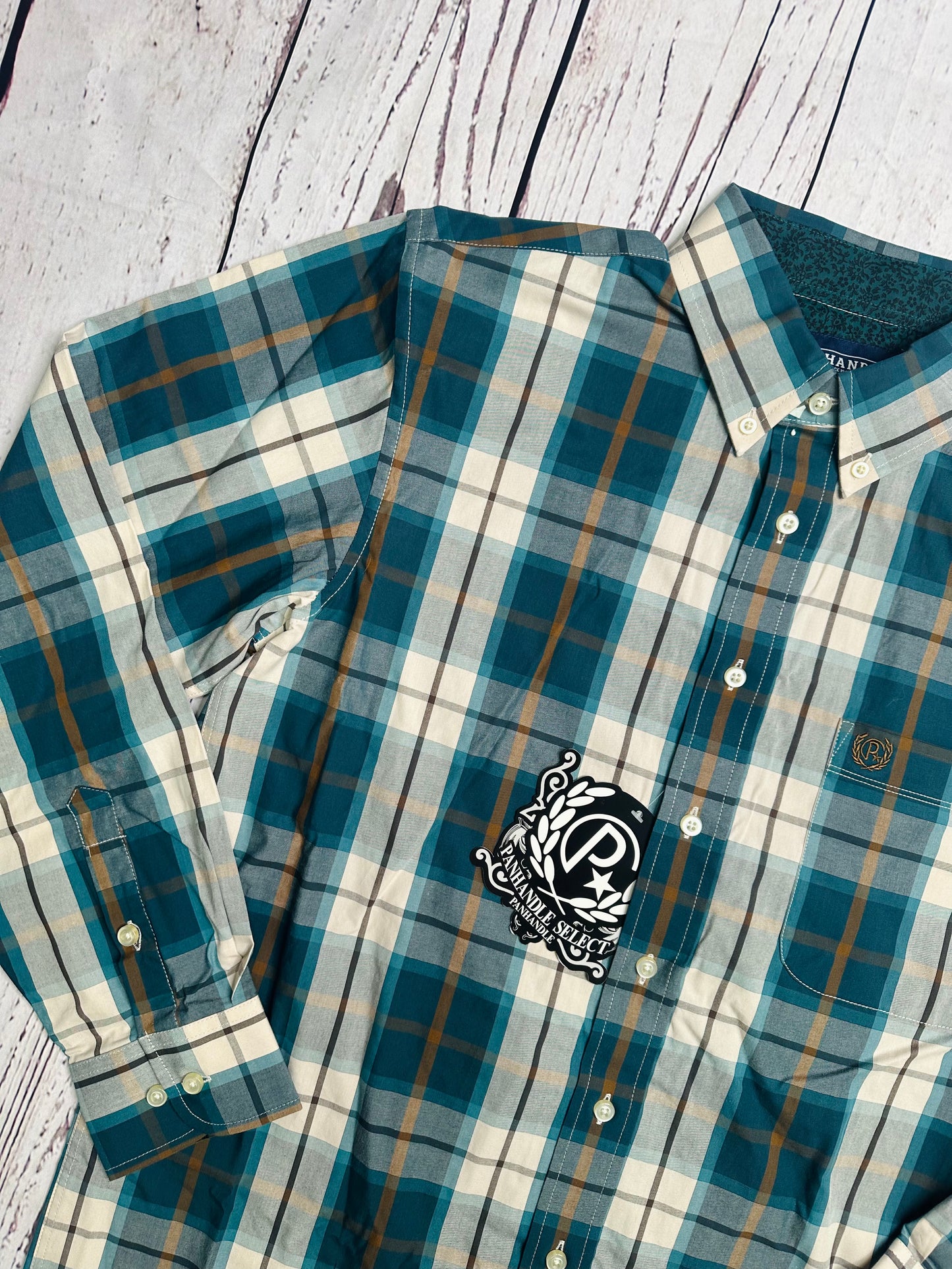 Men's L/S Plaid Button Down Shirt