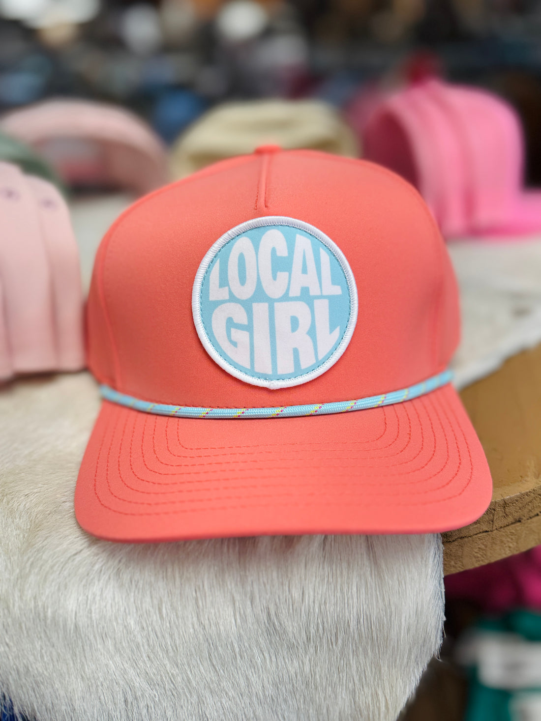 Local Girl Bubble Badge Hat