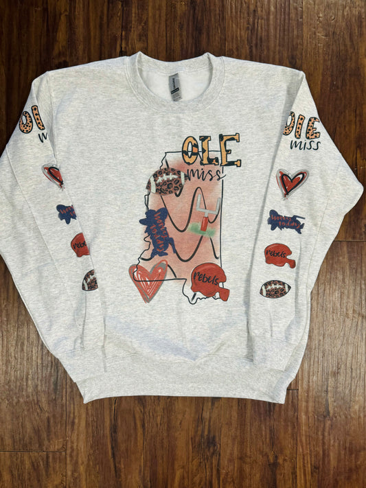 Ole Miss Game Day Sweatshirt