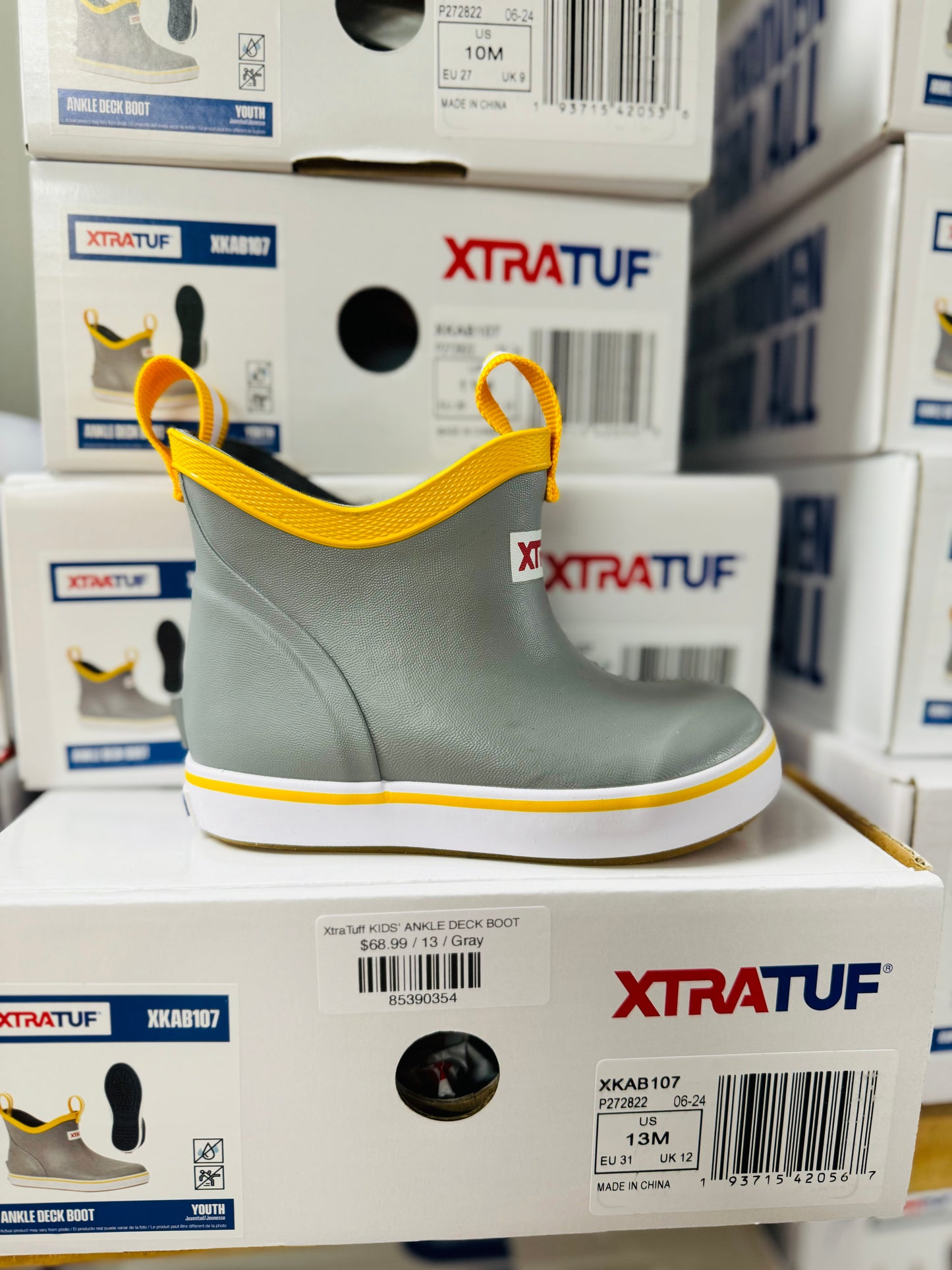 XtraTuff KIDS' ANKLE DECK BOOT