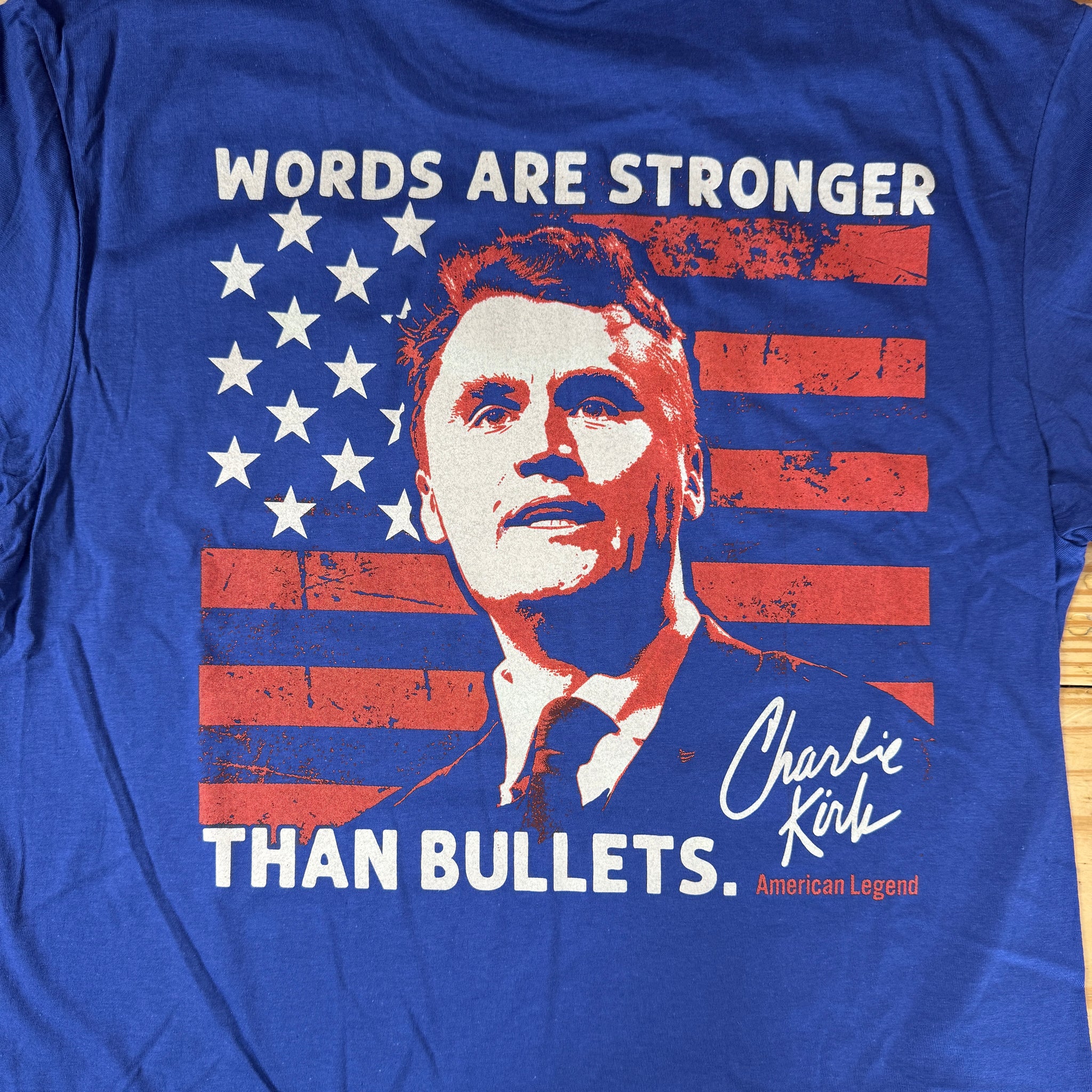 Words Stronger Than Bullets T-Shirt