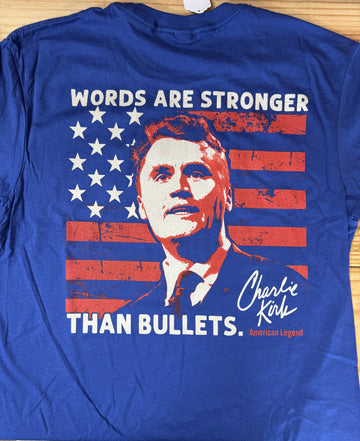 Words Stronger Than Bullets T-Shirt