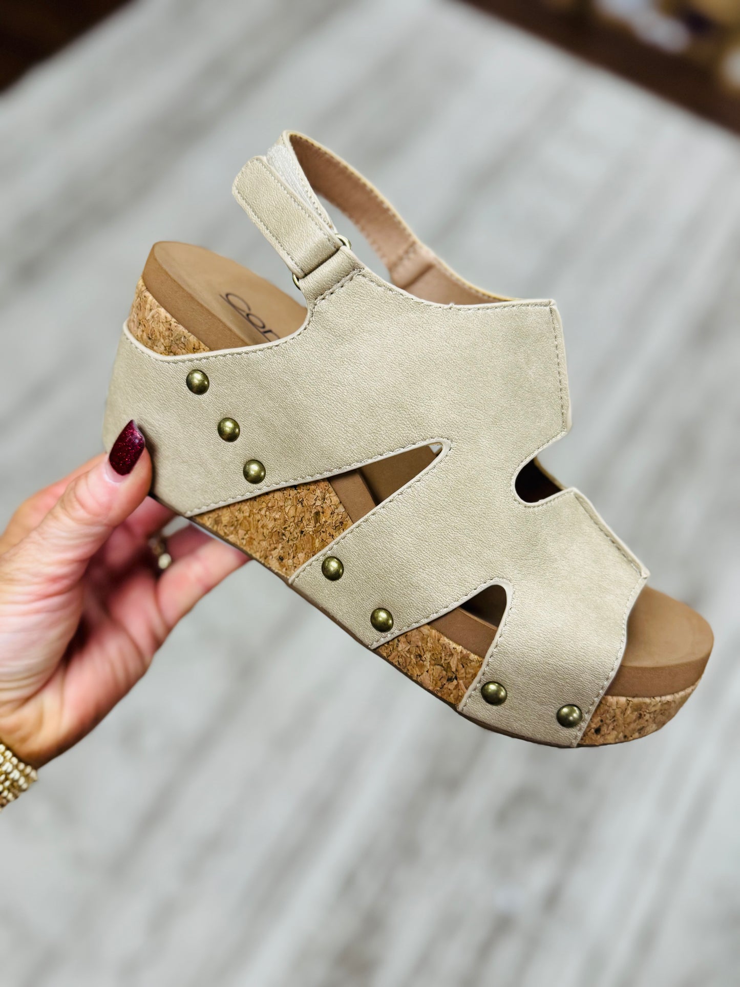 Corky's Cut It Out Wedge Sandal