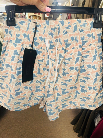Women's Drift Camo High Waist Shorts