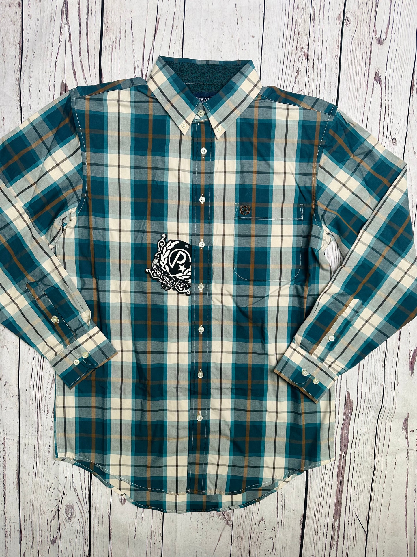 Men's L/S Plaid Button Down Shirt