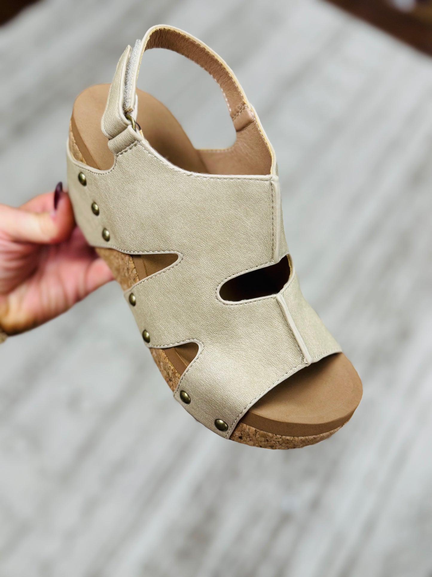 Corky's Cut It Out Wedge Sandal