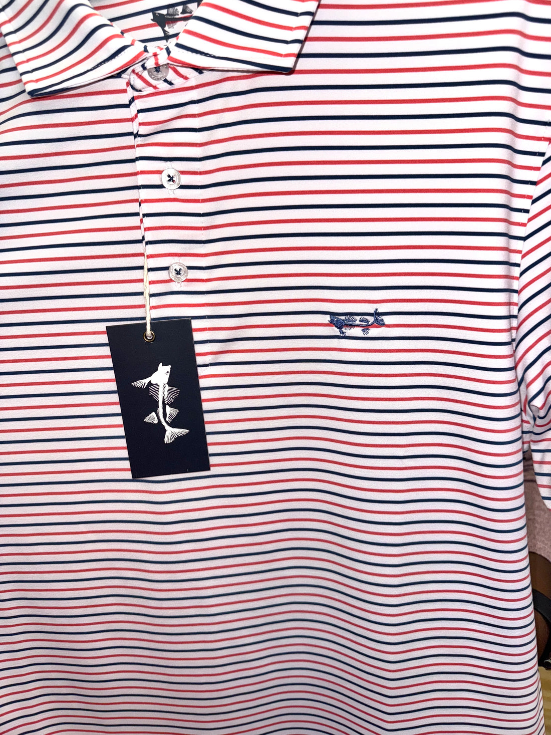 Coastal Cotton Patriotic Polo