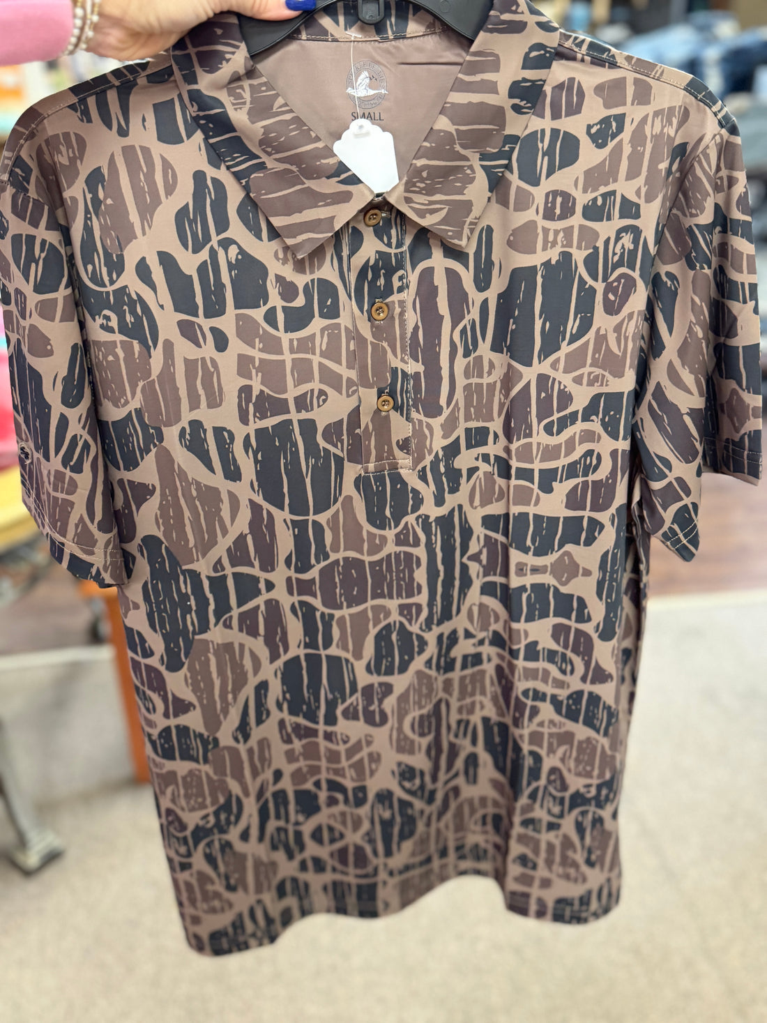 Camo Vein Polo