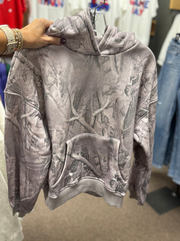 Tree Camo Printed Hoodie
