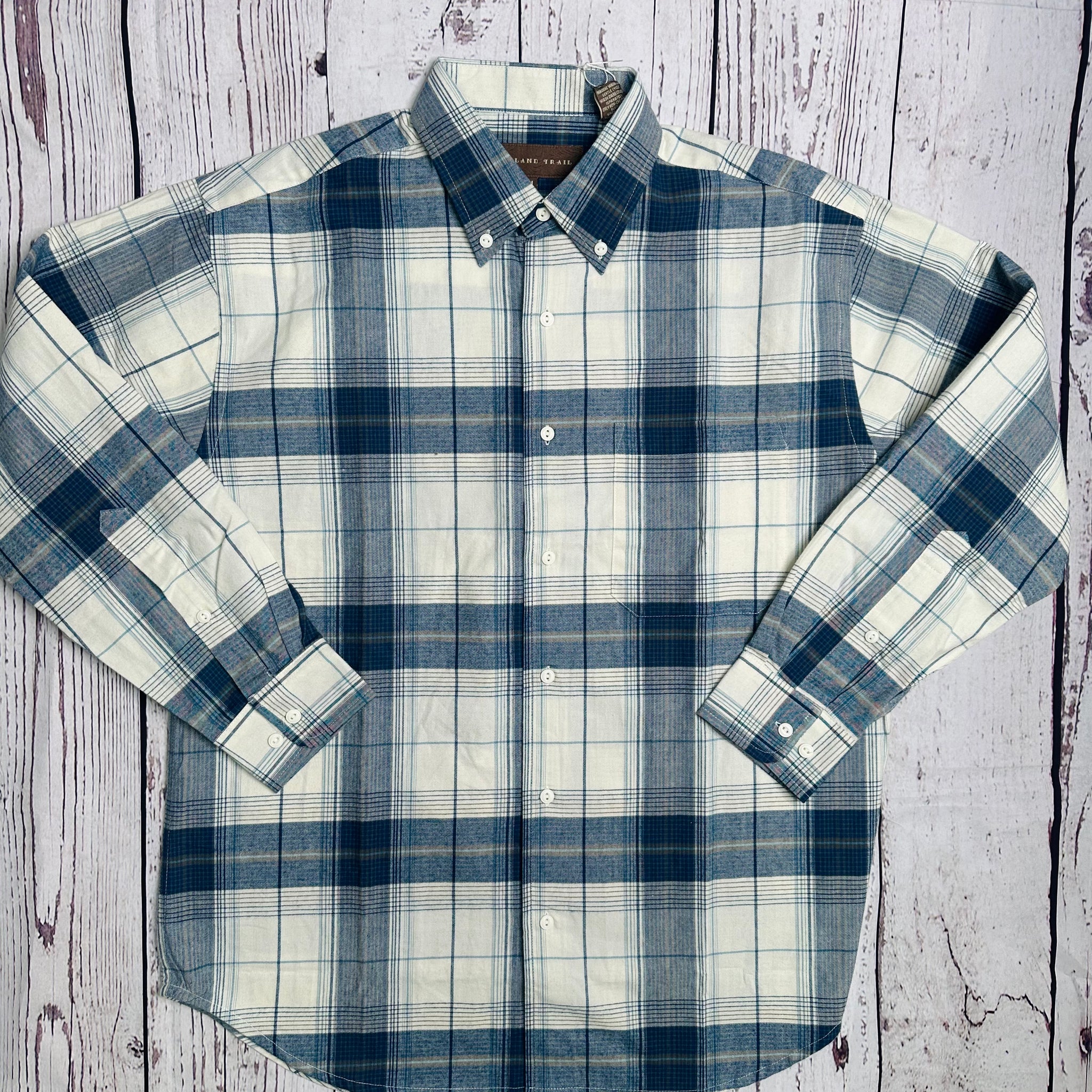 Men's L/S Flannel Button Down Shirt
