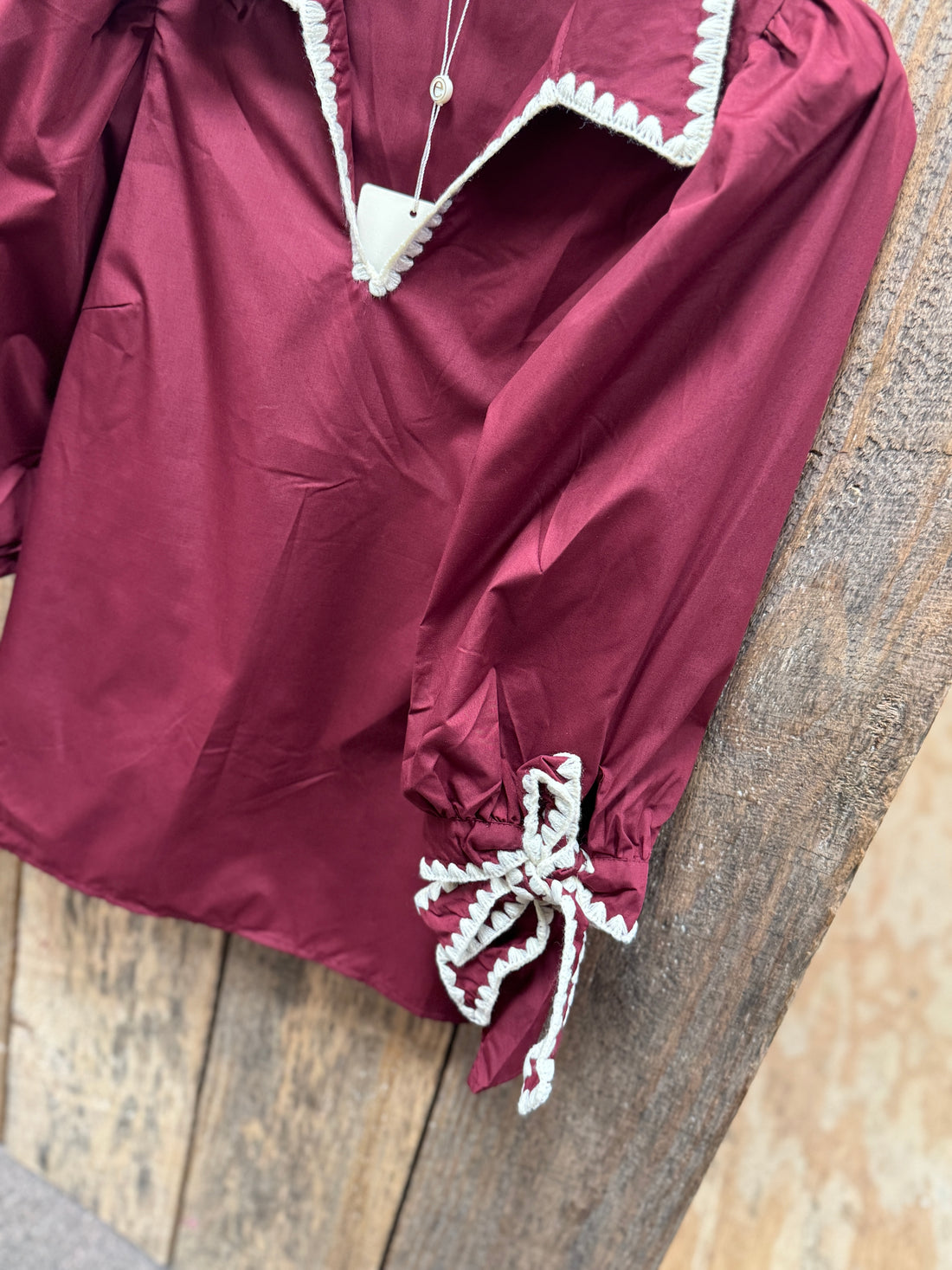 Bow Tie Elegance Top