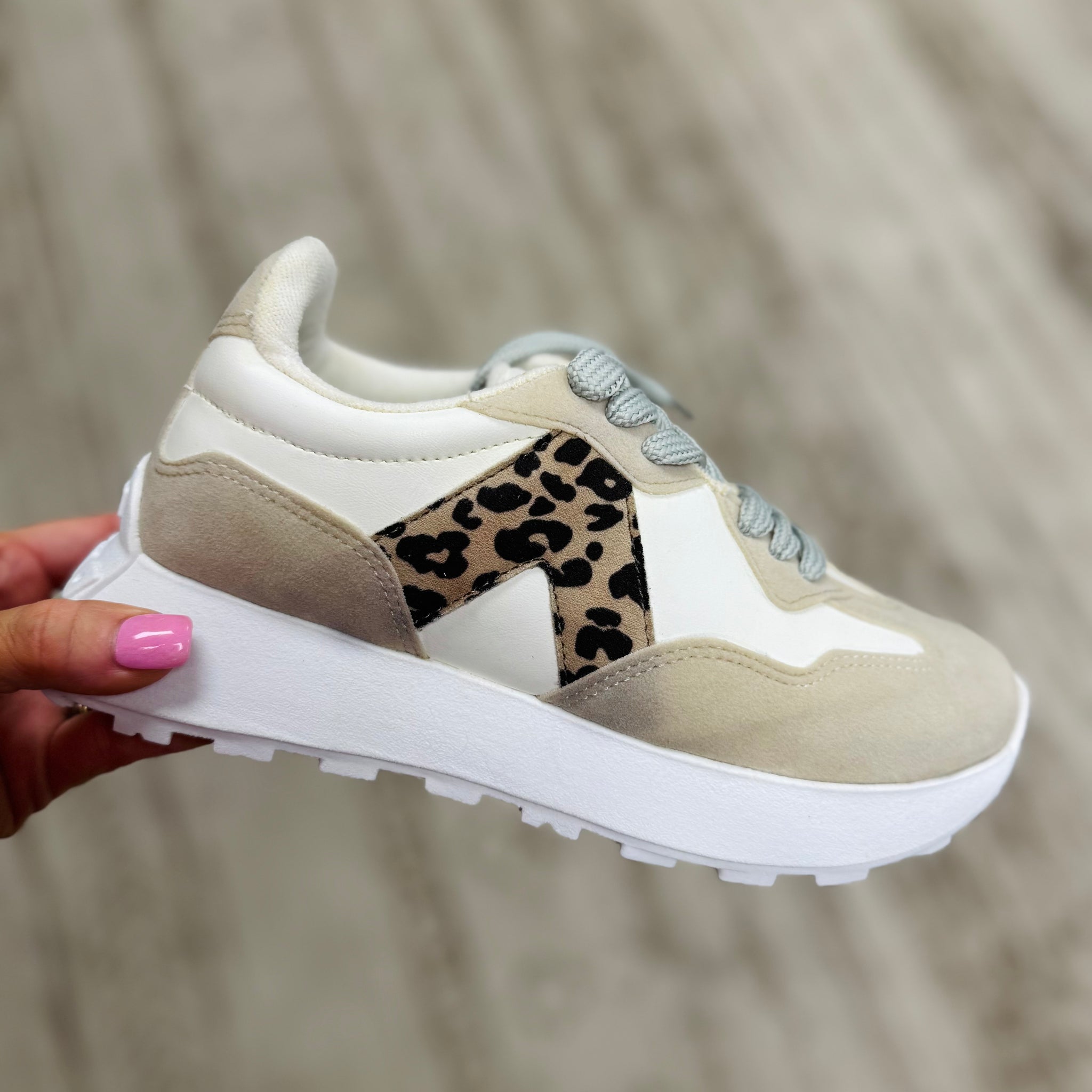 Makers Smith 2 Leopard/Gray Sneakers