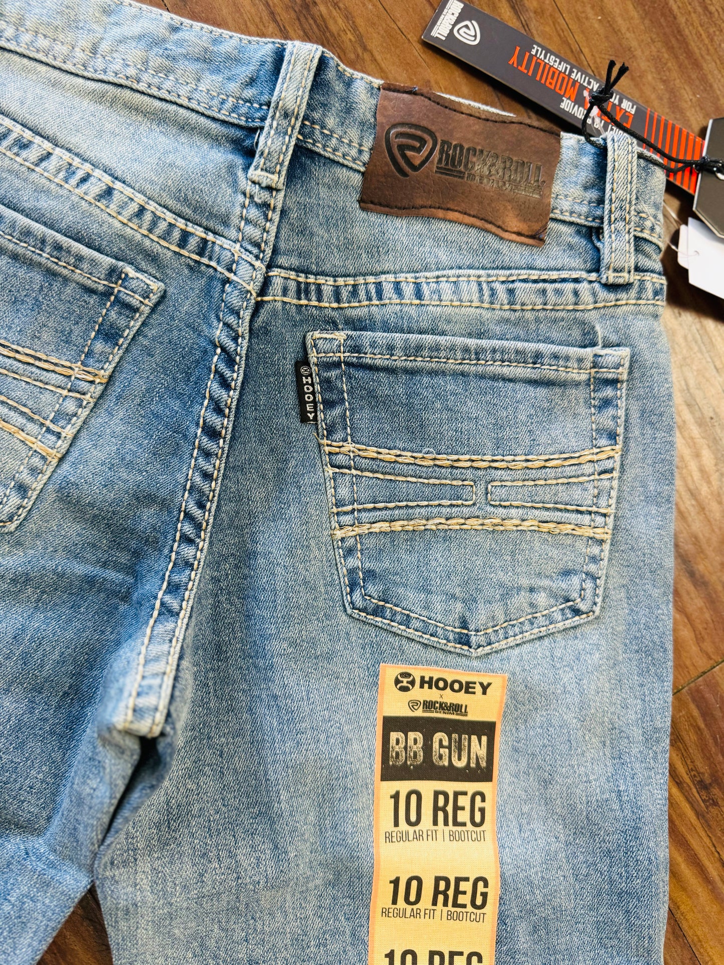 Hooey Raised Denim Bootcut Jeans