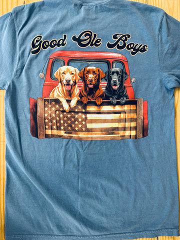 Lab Tailgate Flag T-Shirt