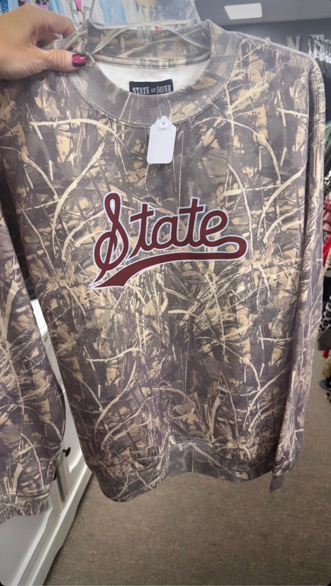 State Camo Sweatshirt