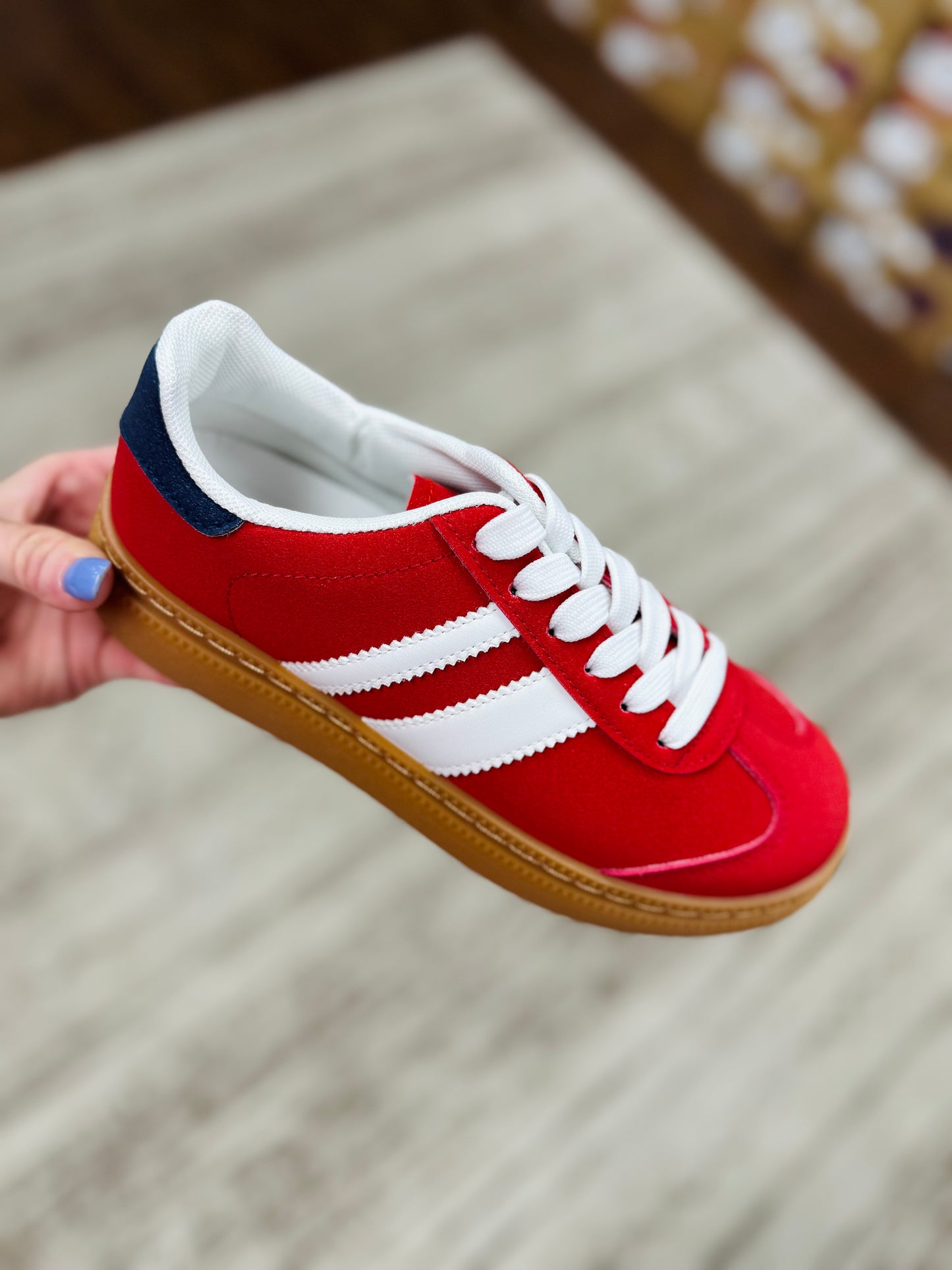 The Perfect Sneaker Red/White