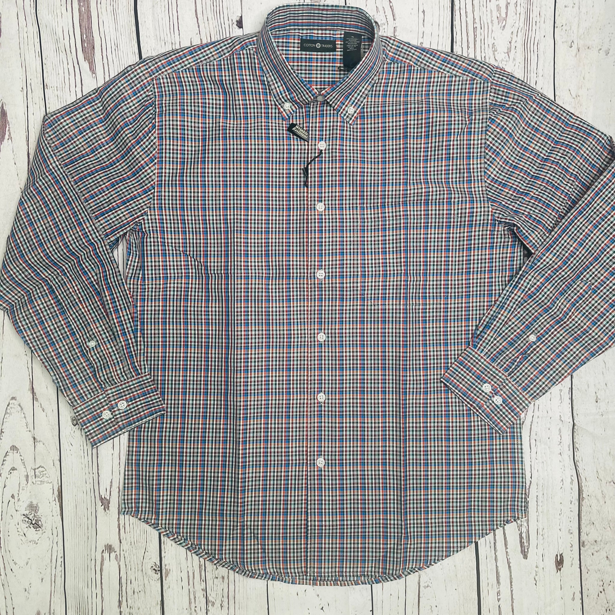Men's L/S Button Down Sport Shirt