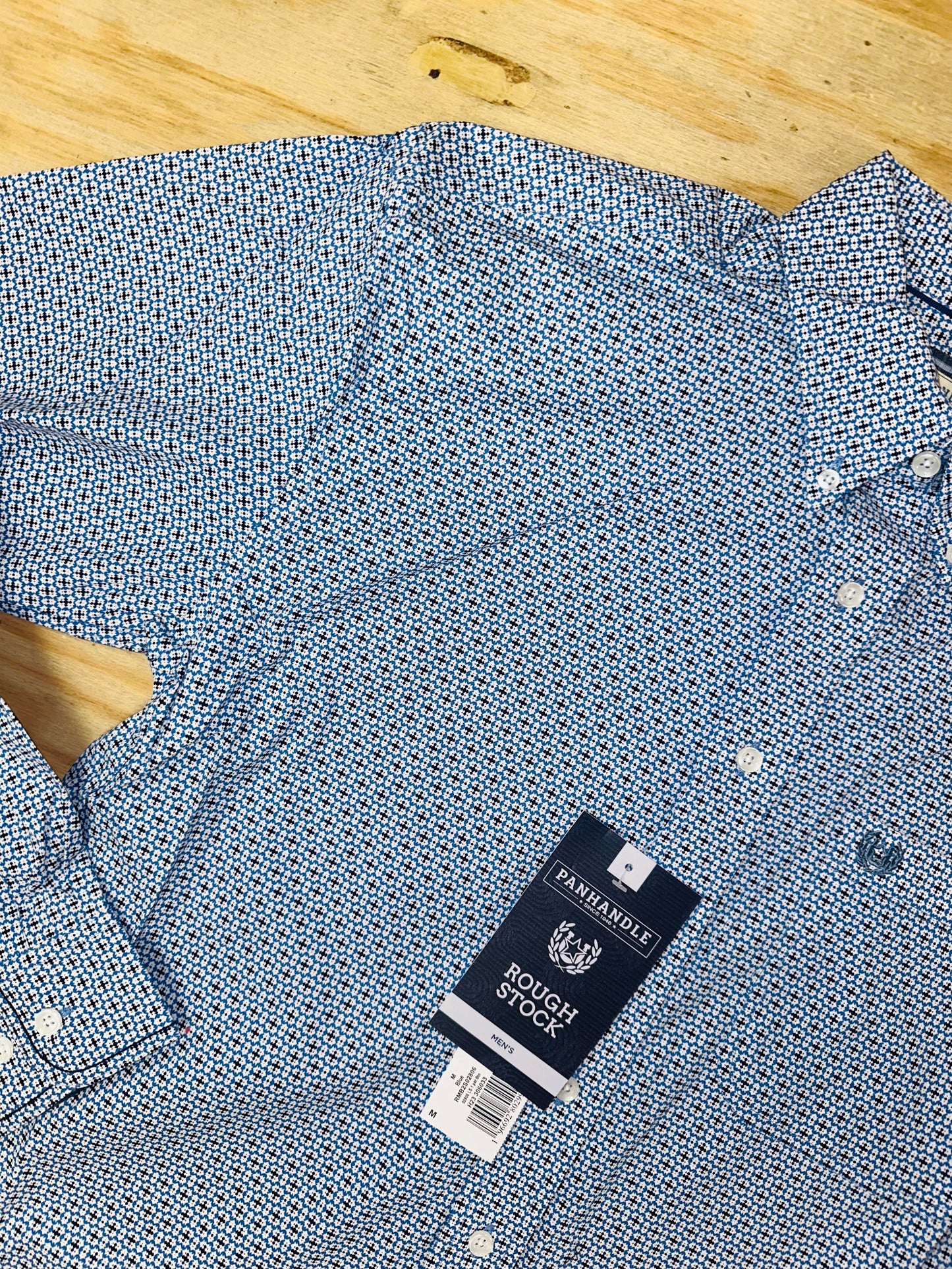 Men's Rough Stock Button Down Shirt