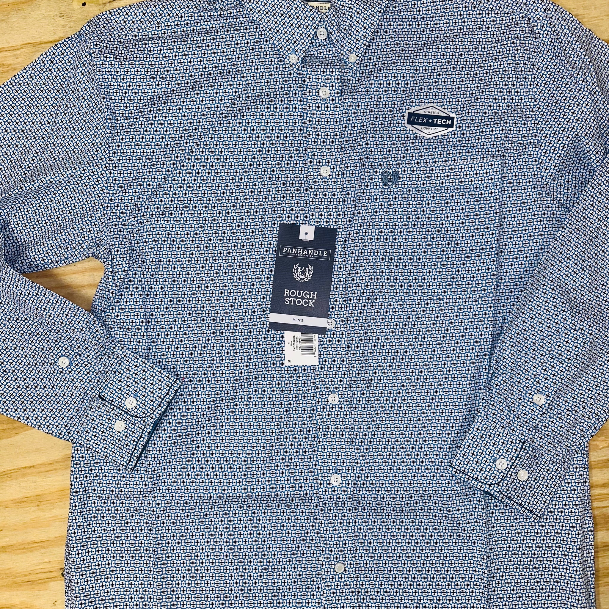 Men's Rough Stock Button Down Shirt