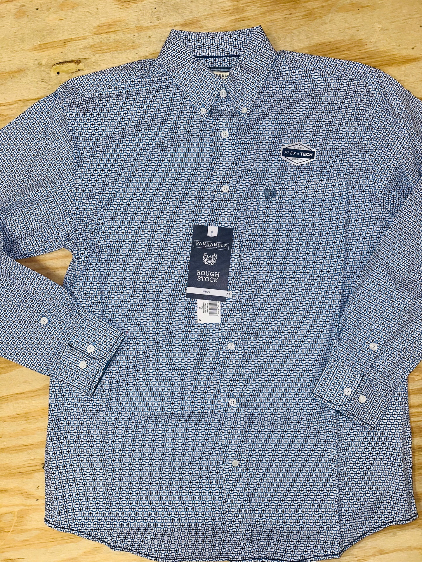 Men's Rough Stock Button Down Shirt